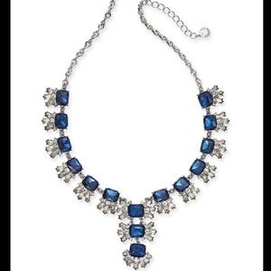 Charter Club crystal necklace and earring set